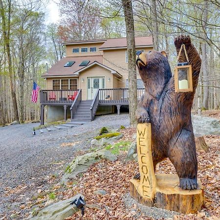 Cozy Big Bass Lake Home With Hot Tub And Game Room! Gouldsboro ภายนอก รูปภาพ
