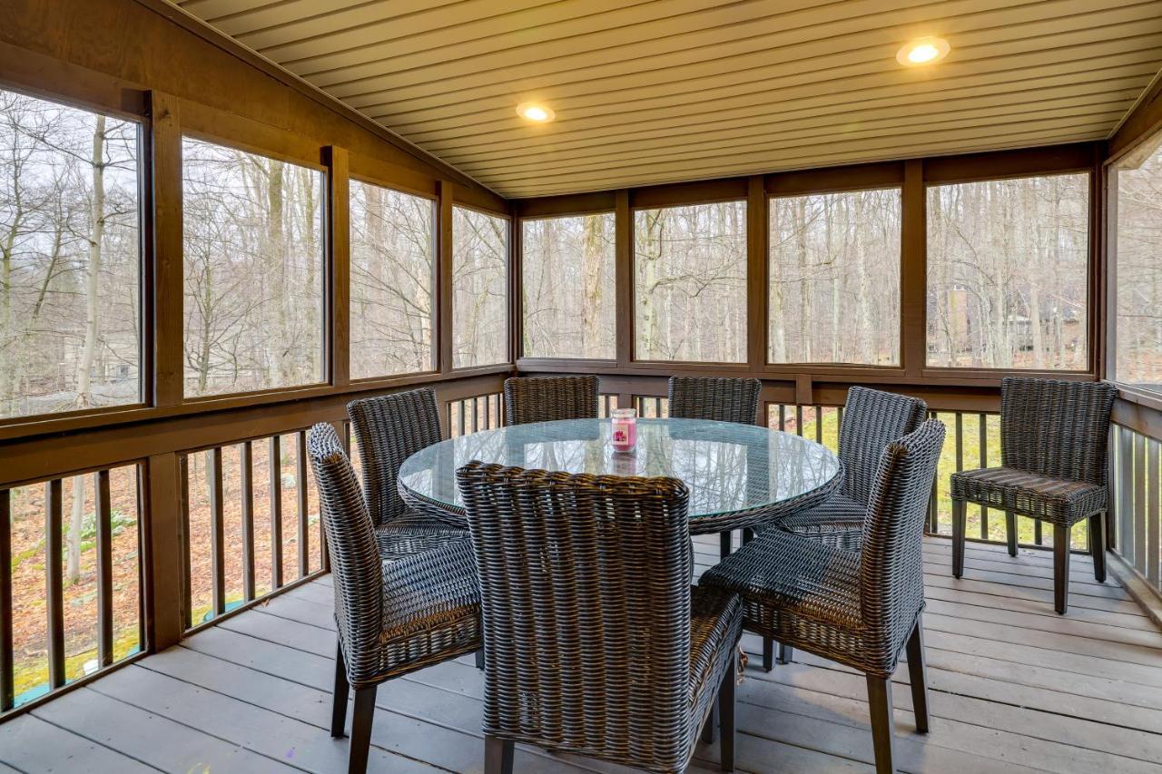 Cozy Big Bass Lake Home With Hot Tub And Game Room! Gouldsboro ภายนอก รูปภาพ