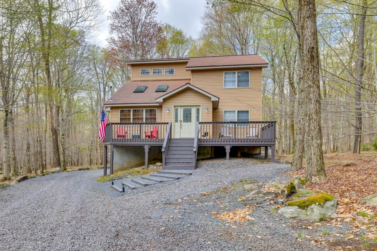 Cozy Big Bass Lake Home With Hot Tub And Game Room! Gouldsboro ภายนอก รูปภาพ