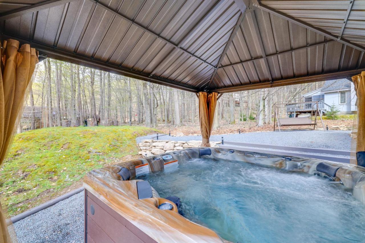 Cozy Big Bass Lake Home With Hot Tub And Game Room! Gouldsboro ภายนอก รูปภาพ
