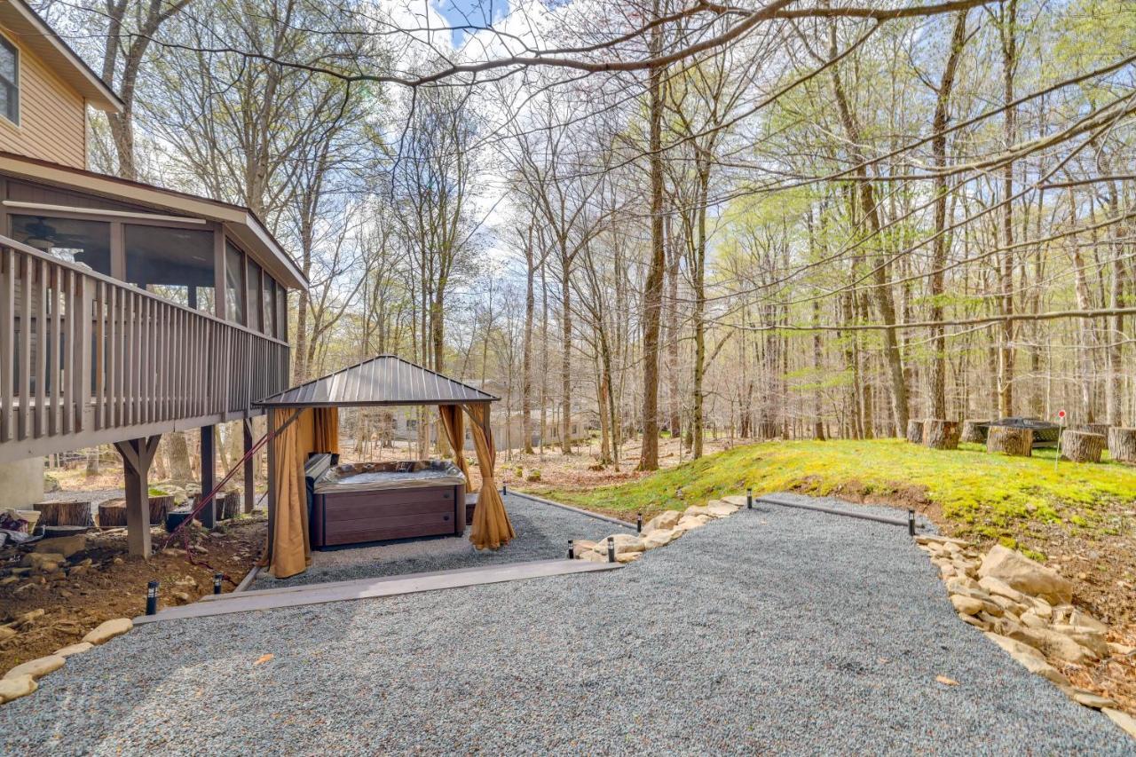 Cozy Big Bass Lake Home With Hot Tub And Game Room! Gouldsboro ภายนอก รูปภาพ
